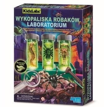 Zestaw kreatywny dla dzieci Labolatorium Wykopaliska z Robakami 4m (4908)