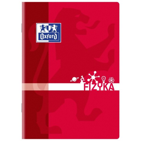 Zeszyt tematyczny fizyka A5 60k. 90g krata Oxford (400092593)