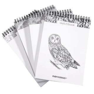 Blok artystyczny szkicownik królik A5 120g 60k Narcissus