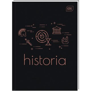 Brulion HISTORIA A5 80k. 70g krata Interdruk