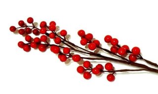 Dekoracja gałązka z jagodami Arpex (VB4131)