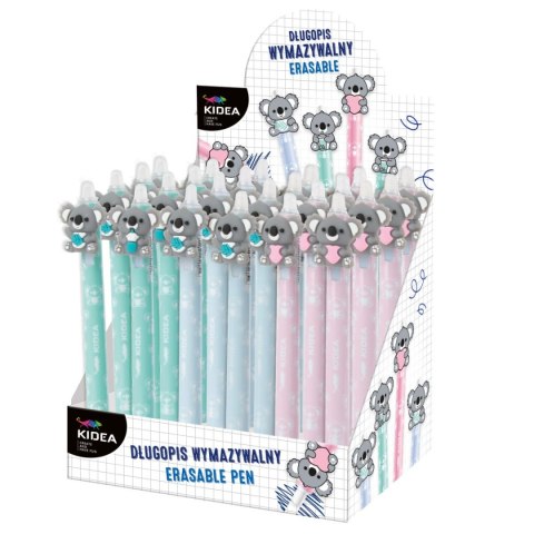 Długopis wymazywalny Koala wkład niebieski Kidea (DWAUBKAD)