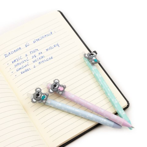 Długopis wymazywalny Koala wkład niebieski Kidea (DWAUBKAD)