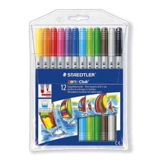 Flamaster Noris Club S 320 12 kol. Staedtler (NWP12)