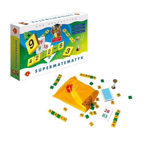 Gra edukacyjna Sowa Mądra Głowa Supermatematyk Alexander (0466)
