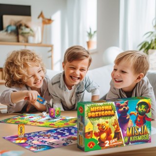 Gra planszowa Misiowa Przygoda / Misja w Kosmosie Alexander