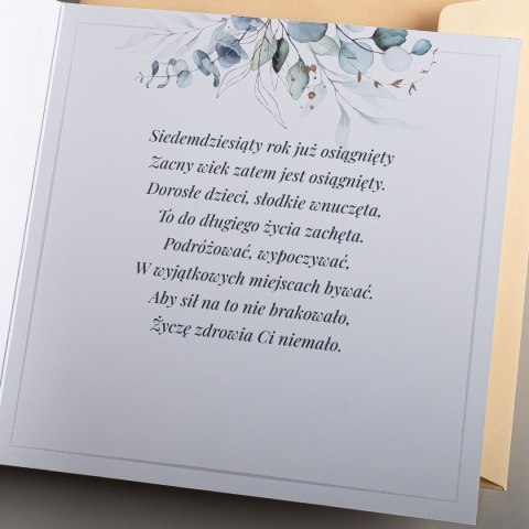 Kartka składana urodzinowy C6 Art Nuvo (5902973359565)