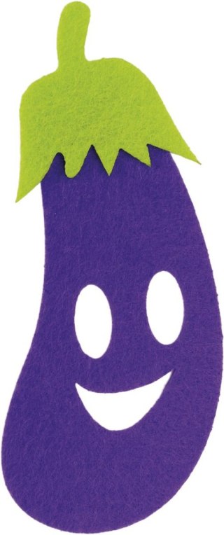 Ozdoba filcowa Craft-Fun Series bakłażany Titanum (20CR0312-6)