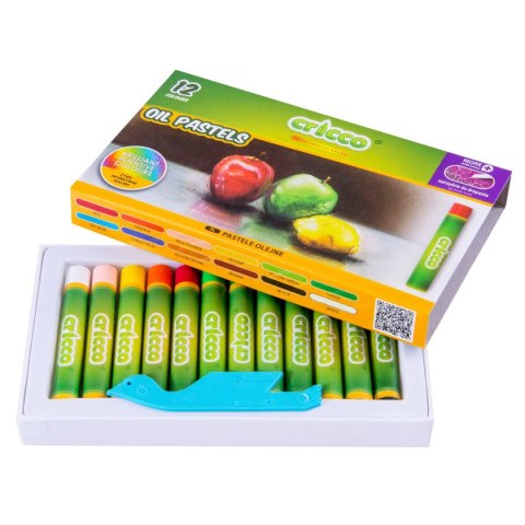 Pastele olejne 12 kol. Cricco (CR48112/A)