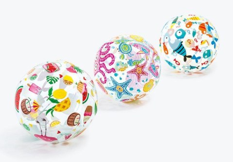 Piłka plażowa z nadrukiem PVC PCW śr. 510mm Trifox (X-057)