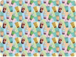 Podkład na biurko BUBBLE TEA mix PVC PCW Biurfol (PSN-A4-37)