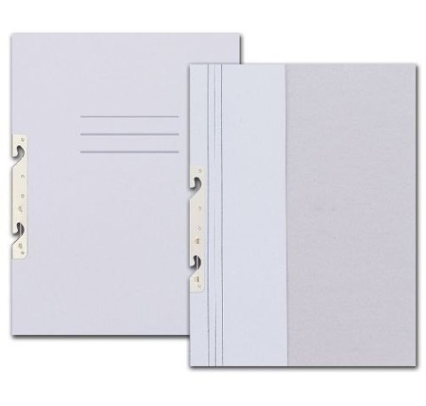 Skoroszyt A4 biały tektura bezkwasowa 250g Barbara