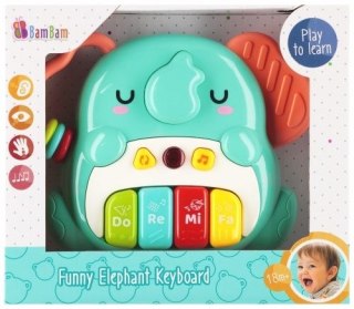 Zabawka dźwiękowa pianinko słonik Bam Bam (569000)