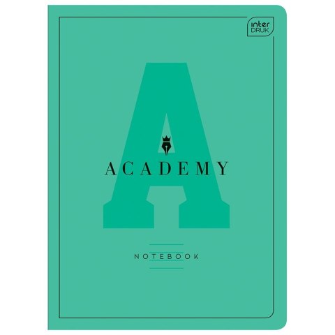 Zeszyt Hybrid Academy 90g A5 32k. 90g linia Interdruk