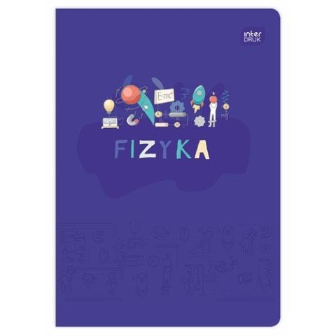Zeszyt tematyczny A5 60k. 70g krata Interdruk (ZE60#FIZFSC)