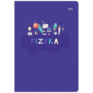 Zeszyt tematyczny A5 60k. 70g krata Interdruk (ZE60#FIZFSC)