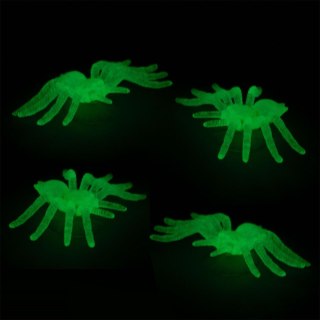 Dekoracja Świecące w ciemności pająki z przyssawką (2 szt.) Arpex (HA2325)