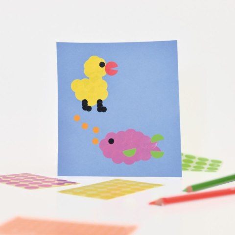 Etykieta do oznaczania kropki śr.18mm CZARNY Zweckform (3003)