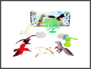 Figurka Ptaki 5-8cm 9-elementów Hipo (RH-RW-981)