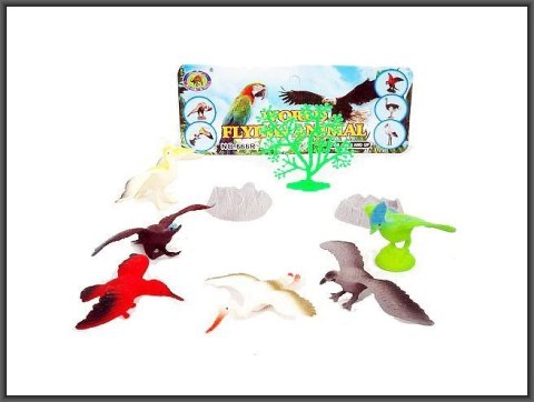 Figurka Ptaki 5-8cm 9-elementów Hipo (RH-RW-981)