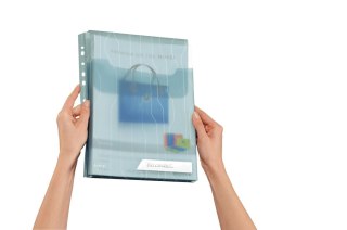 Koszulki na dokumenty A4 kolor: niebieski Leitz (47270035)