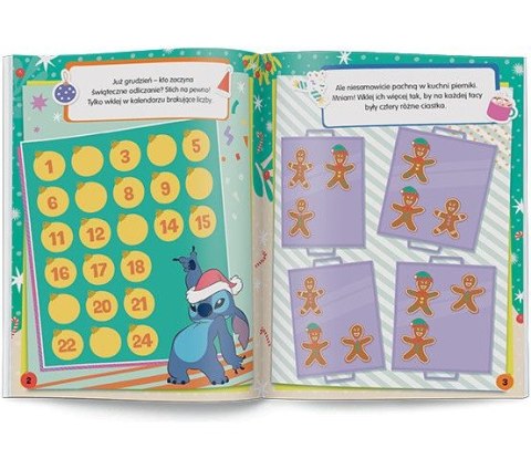 Książeczka edukacyjna Stich. Już świeta! Ameet (ZIM 9107)