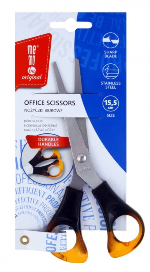 Nożyczki bursztynowe 15,5cm Memobe (MN103-00)