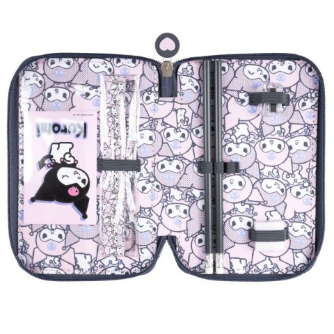 Piórnik KUROMI POTRÓJNY St.Majewski (z wyposażnieniem)