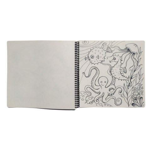 Podkład na biurko FUNNY MAT white książeczka do zrobienia na dziś sfu1160 biały polipropylen PP [mm:] 230x230 Strigo (8681379311