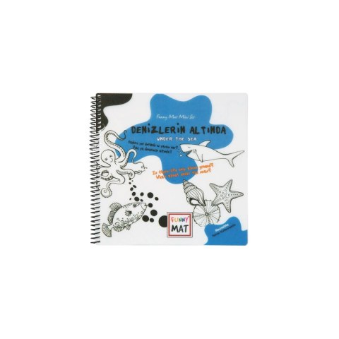 Podkład na biurko FUNNY MAT white książeczka do zrobienia na dziś sfu1160 biały polipropylen PP [mm:] 230x230 Strigo (8681379311