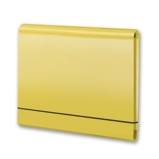 Teczka kartonowa na gumkę żółty jasny A4 łamana z gumką A4 żółta jasna Penmate (TT8063)