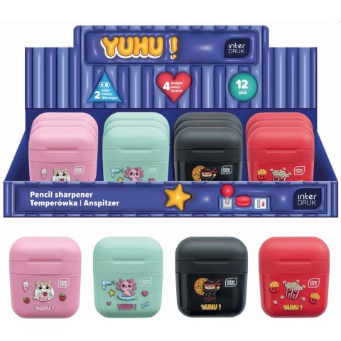 Temperówka YUHU podwójna mix Interdruk