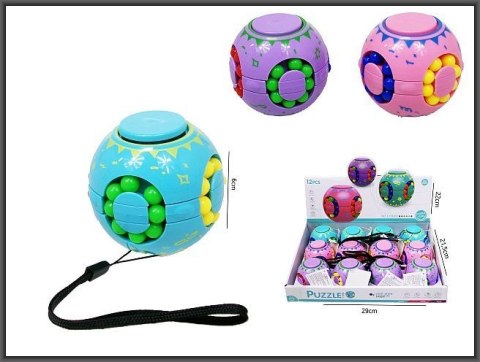 Układanka Łamigłówka kula obrotowa 6 cm Hipo (H13818)