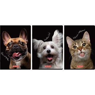 Zeszyt Crazy Animal A4 60k. 70g krata Herlitz (400196844)