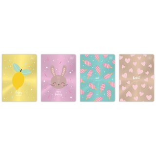 Zeszyt Metalic A5 16 kol3 linie A5 16k. 70g linia kolor (5902277326720)