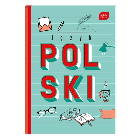Brulion tematyczny język polski A5 80k. 70g linia [mm:] 148x210 Interdruk (BRA5POL)