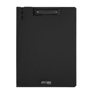 Deska z klipem (podkład do pisania) A4 5905658812584 A4 czarny Strigo (z bocznym klipem)