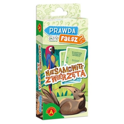 Gra edukacyjna QUIZ - PRAWDA CZY FAŁSZ? NIESAMOWITE ZWIERZĘTA Alexander