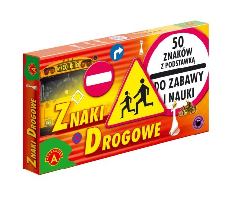 Gra edukacyjna znaki drogowe Alexander (0179)