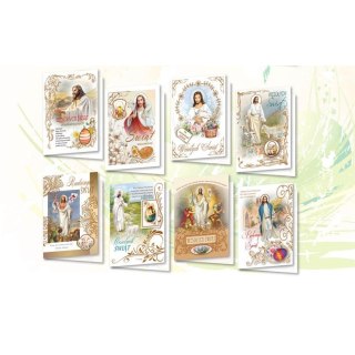 Kartka składana karnet z naklejanymi elementami B6 Top Graphic (BWG)