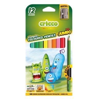 Kredki ołówkowe 12 kol. Cricco