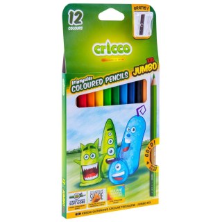 Kredki ołówkowe 12 kol. Cricco