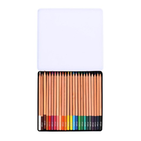 Kredki ołówkowe ARTIST 24 kol w op.metalowym 5905658810733 24 kol. Strigo (SSC537)