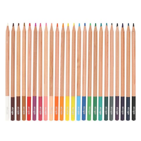 Kredki ołówkowe ARTIST 24 kol w op.metalowym 5905658810733 24 kol. Strigo (SSC537)