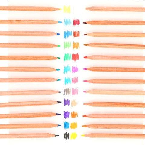 Kredki ołówkowe ARTIST 24 kol w op.metalowym 5905658810733 24 kol. Strigo (SSC537)