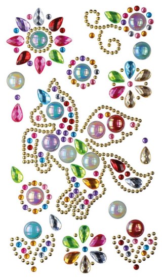 Kryształki Craft-Fun Series samoprzylepne jednorożec Titanum (21XZ1216-5)