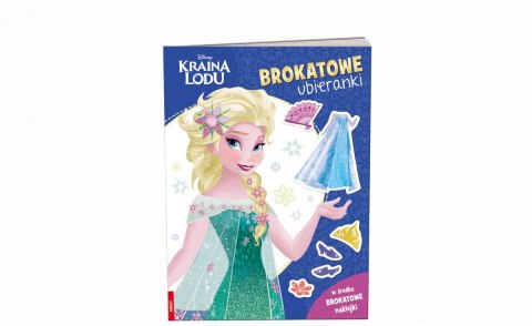 Książka dla dzieci Kraina lodu. Brokatowe Ubierank Ameet (SDLB 9105)