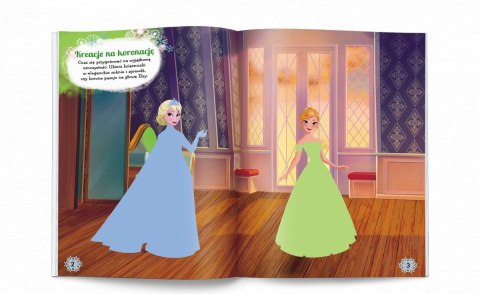 Książka dla dzieci Kraina lodu. Brokatowe Ubierank Ameet (SDLB 9105)