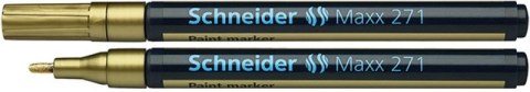 Marker olejowy Maxx 271 wkład złoty 1,0-2,0mm Schneider (SR127153)