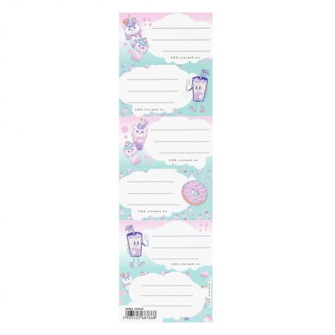 Naklejka na zeszyt Bubble tea Starpak (559540)